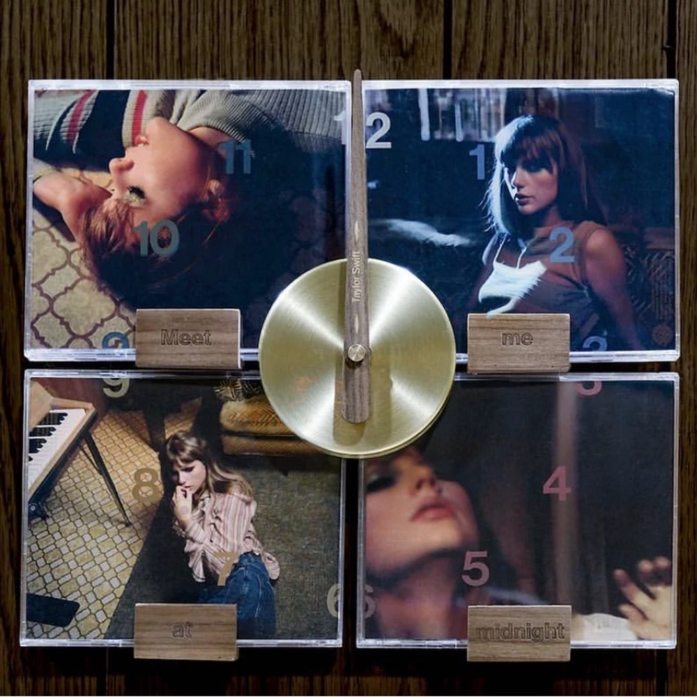 Taylor Swift Midnights Clock